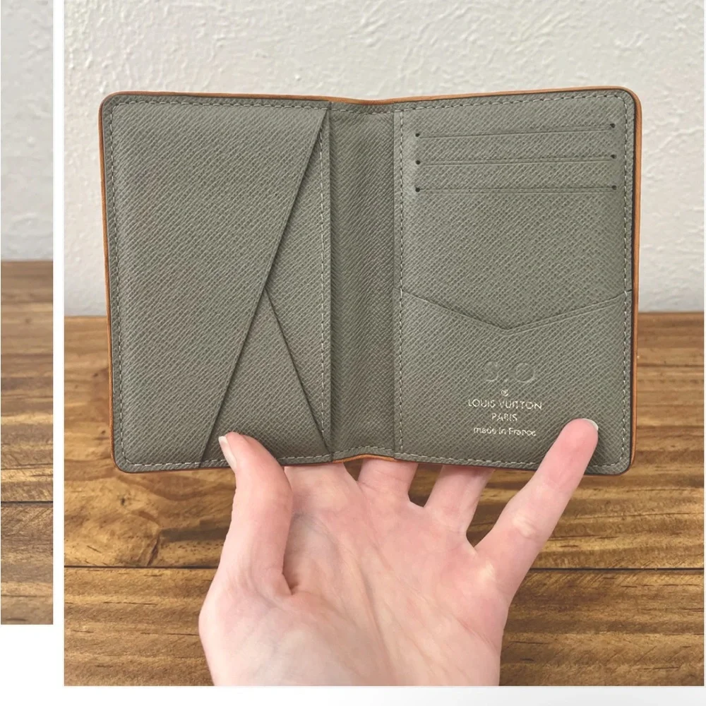 Louis Vuitton Titanium Monogram Pocket Organizer